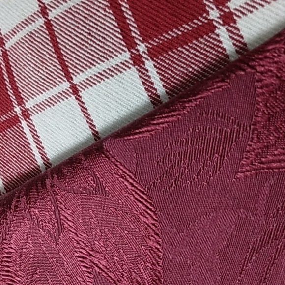 Plaid tablerunner & 4 napkins - Picture 5 of 7